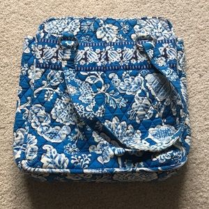 Blue patterned Vera Bradley bag
